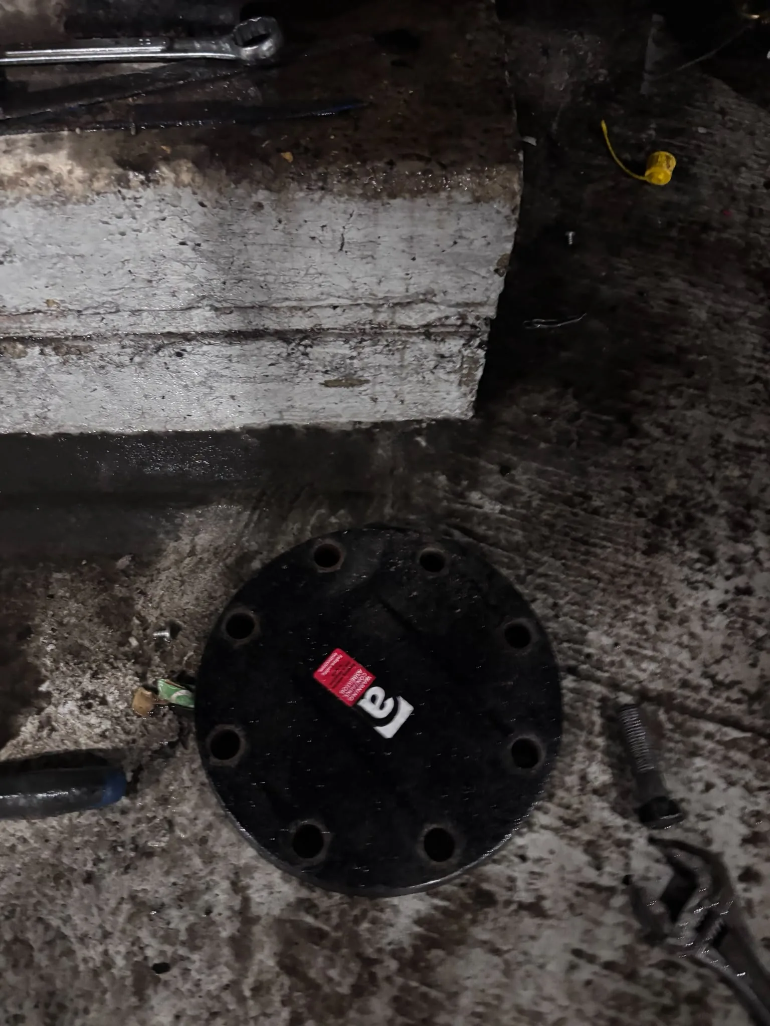 Artex scraping from a concrete ceiling during Acton refurbishment