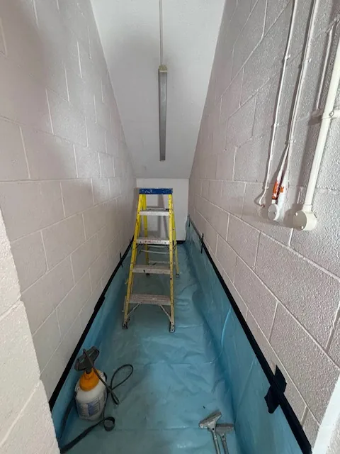HSE-licensed asbestos gasket strip-out in W3