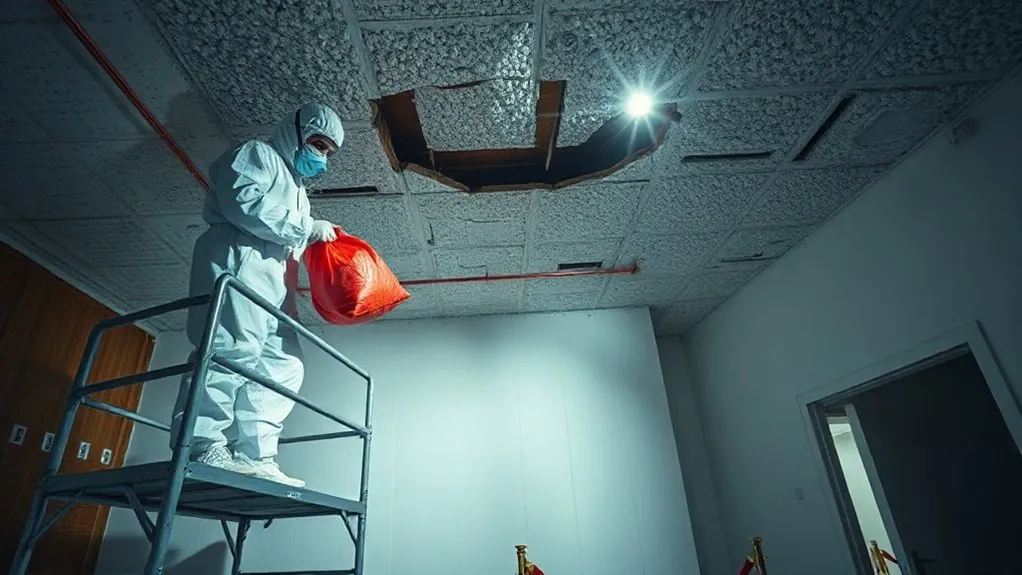 Asbestos Ceiling Removal in Acton — HSE-licensed specialists