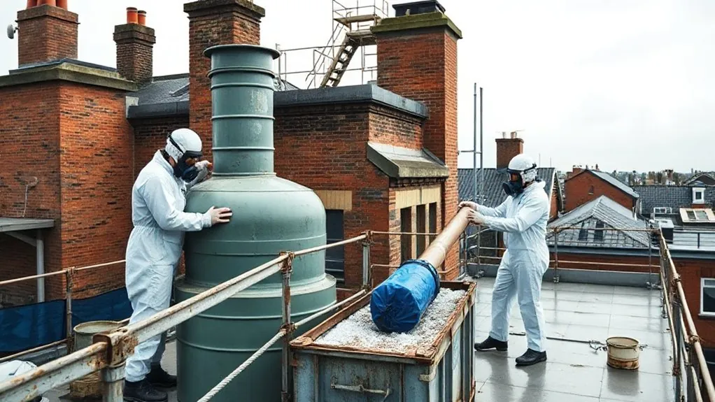 Water Tank & Flue Removal in Acton — HSE-licensed specialists